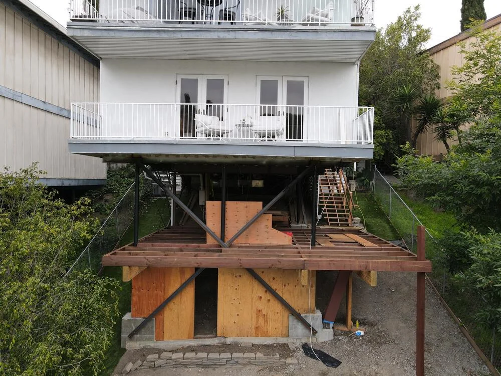 Elevated Pilings Or Stillts Foundation Repair Paducah Ky